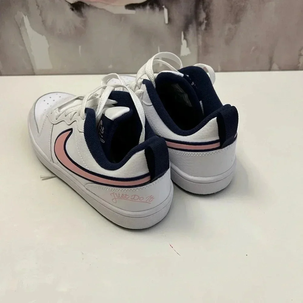 ! NIKE ~ Kids' Court Borough 2 Low Top Sneaker Big Kid (NWT)